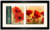 Tableau DUO DKO -   Coquelicots