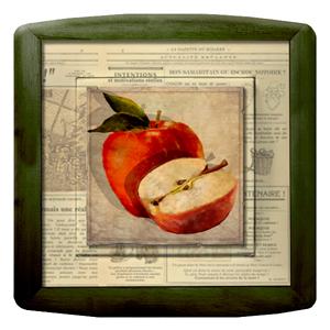DKO interrupteur décoré - Pomme