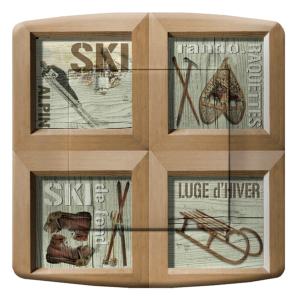DKO interrupteur décoré - Vieux Objets de Ski