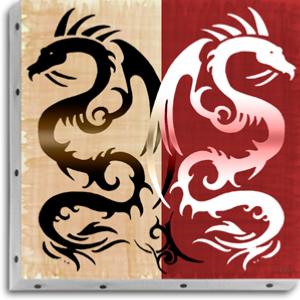 Tableau UNO DKO - Dragons